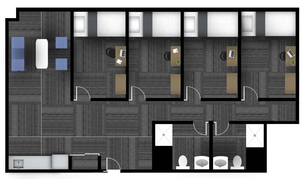 Pit_double -Room plan